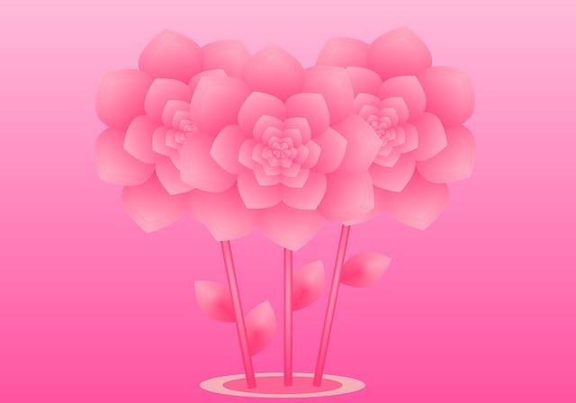 Free flowers flower background pink flower vector