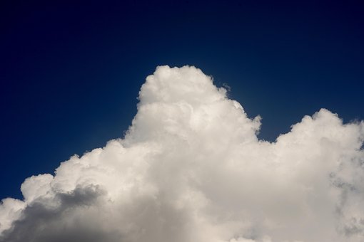 Wolke, Weiß, Himmel, Landschaft, Blau