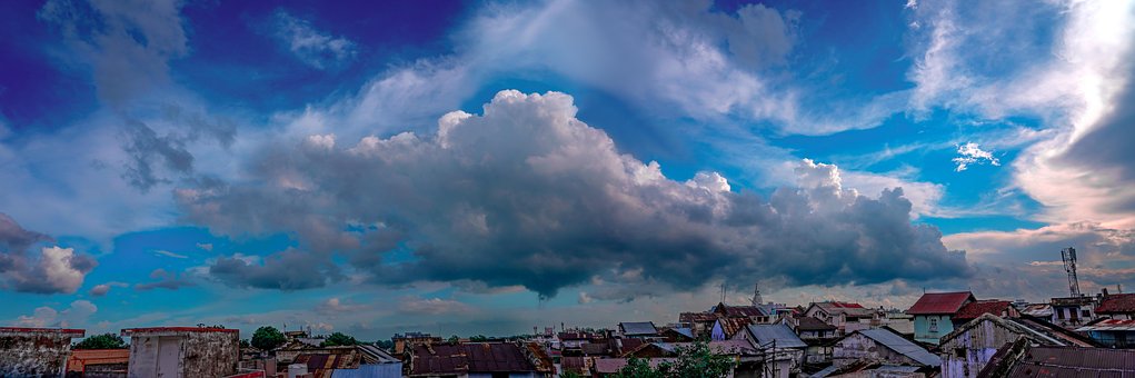 Panorama, Wolken, Extra Breit, Bewölkt