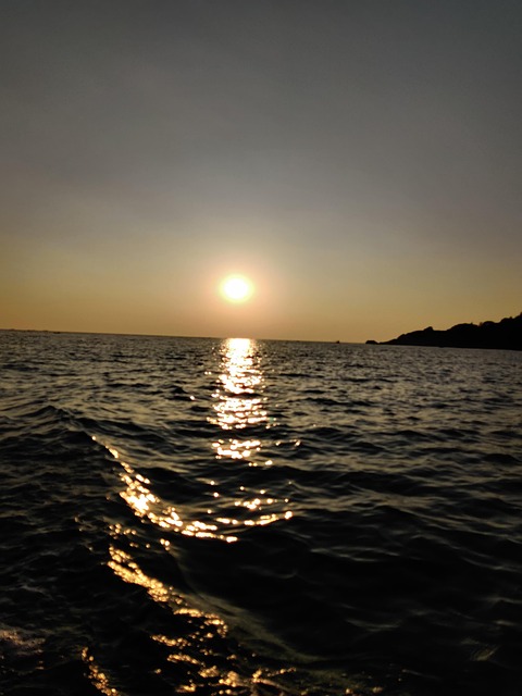 Free Sea Sunset photo and picture