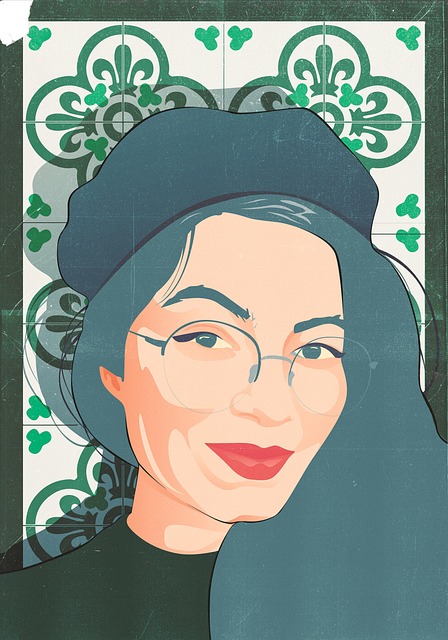 Free Woman French Hat illustration and picture