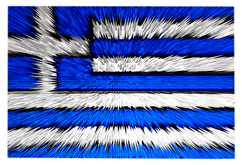 Grecia, Steag, Dungi Albastre
