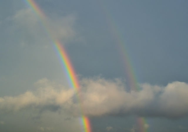 Free Sky Rainbow photo and picture