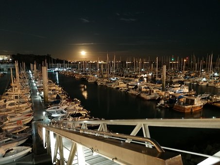 Free Night Port photo and picture