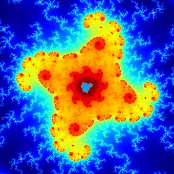 Free Fractal Starfish illustration and picture