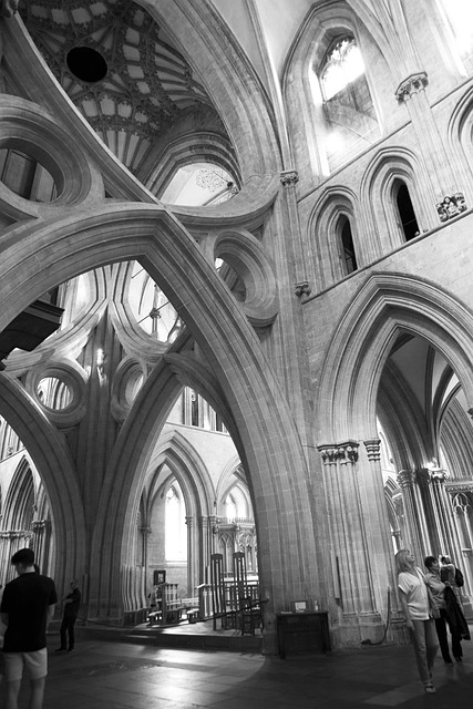 Katedrála Studní, Somerset, Architektura