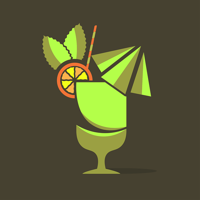 Free drink alcohol vodka vector