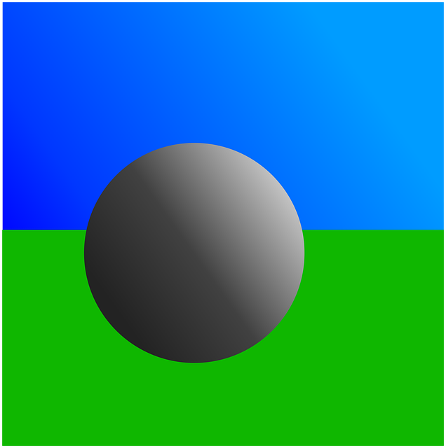 Ball, Galaxis, Hintergrund, Schwebend