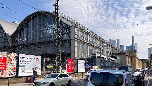 Free Frankfurt Central Station photo and picture