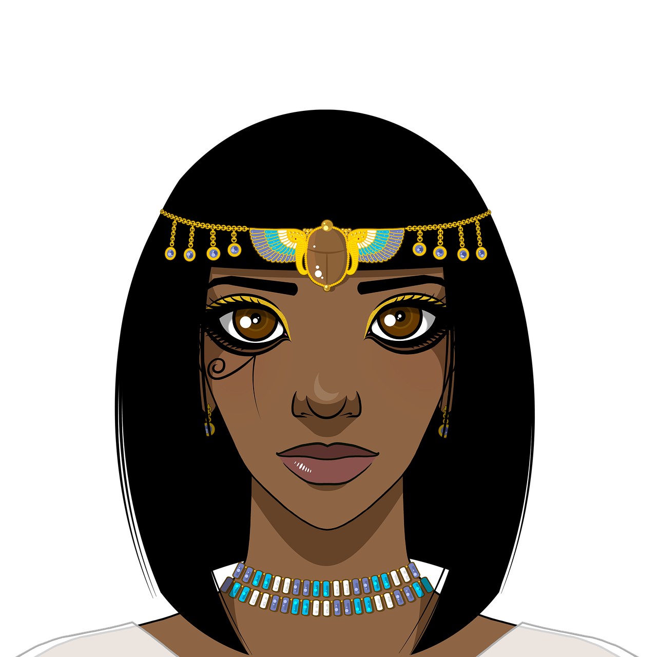 egyptian-girls-drawing