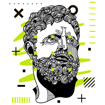 Hércules, Retro, Homem, Vintage, Velho
