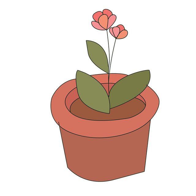 Free Flowerpot Plant illustration and picture