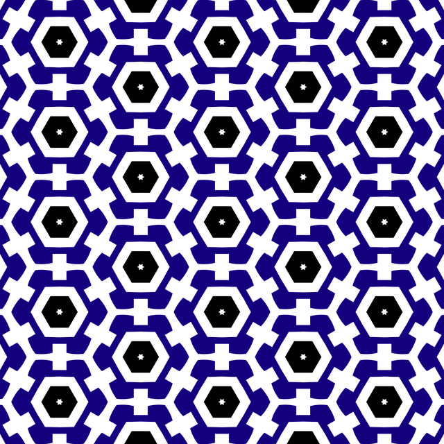 Free Grid Decoration vector and picture