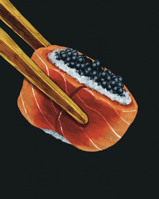 Free sushi food japanese cuisine illustration