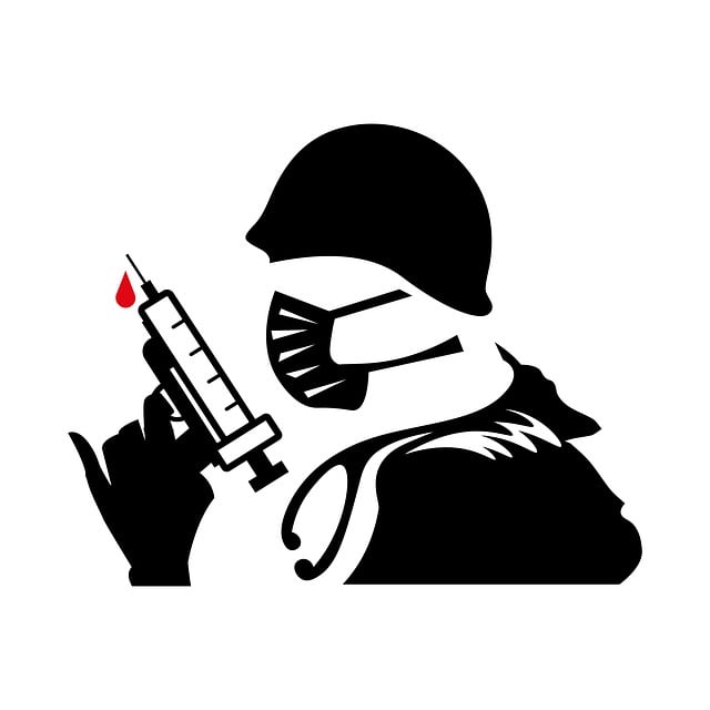 Free mask needle vaccine vector
