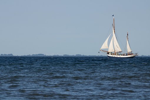 Båd, Ocean, Sejlads, Kyst, Europa