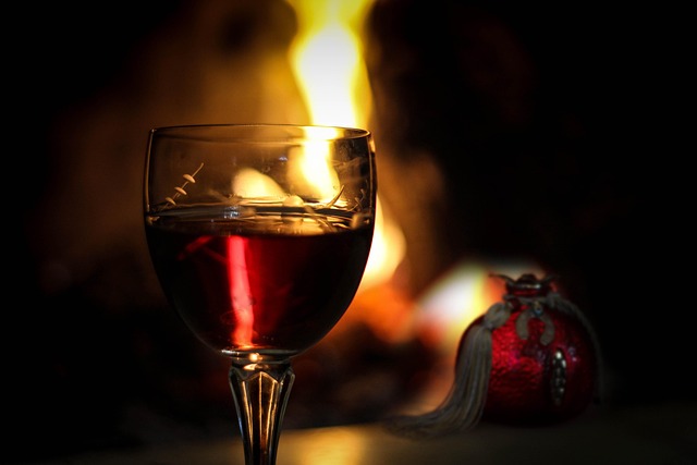 Free Wine Fire photo and picture