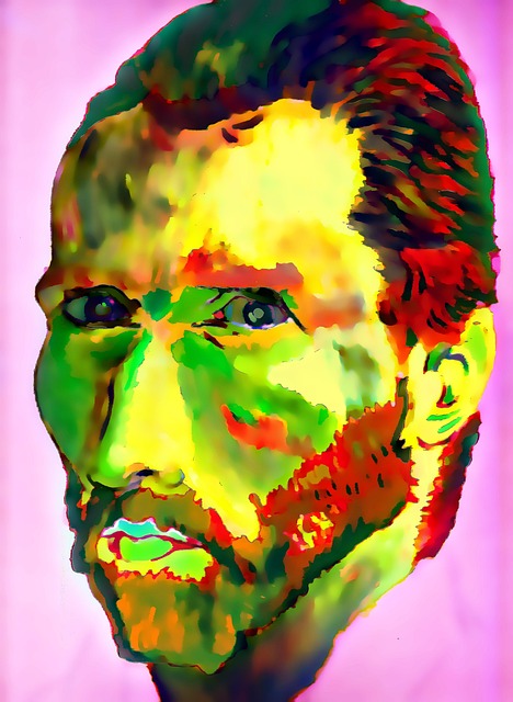 Download free HD stock image of Van Gogh Portrait Free van gogh portrait face illustration