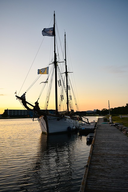Free Lake Sailboat photo and picture