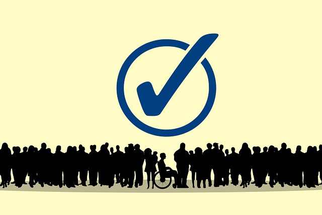 Free inclusion group wheelchair illustration