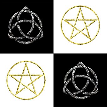 Free Triquetra Pentacle photo and picture