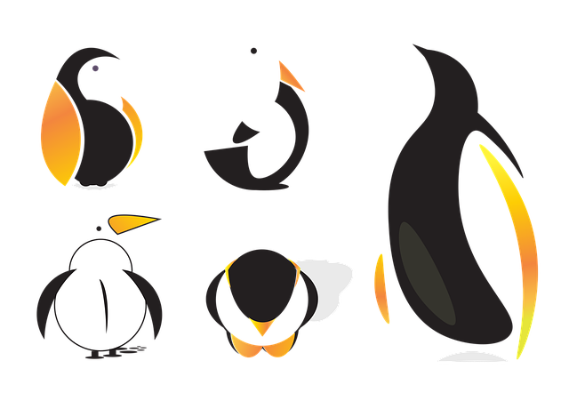 Free Penquins Nature vector and picture