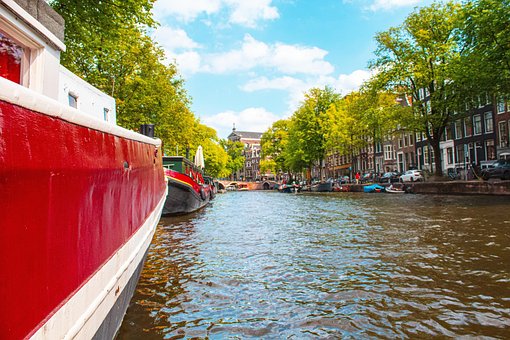 Ferge, Amsterdam, Kanal, Nederland