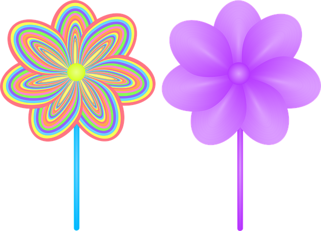 Regenbogen, Blumen, Violette Blüte