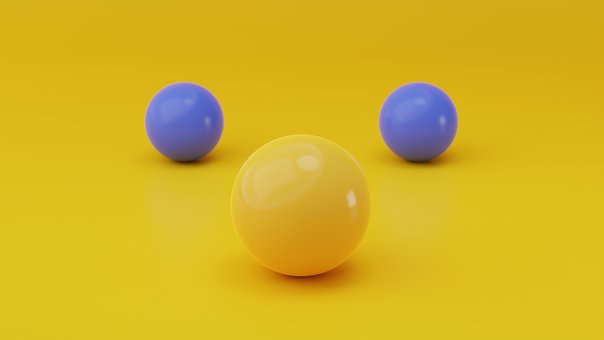 Kugle, Abstrakt, 3D Render, 3D Grafik
