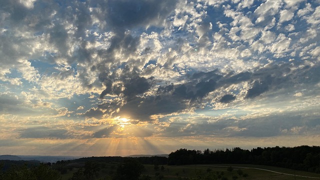 Free Nature Evening Sky photo and picture