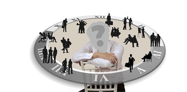 Free man person question mark illustration