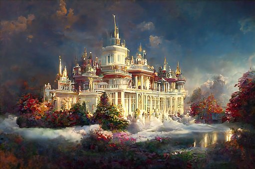 Ai, Palast, Schloss, Gebäude, Fantasie