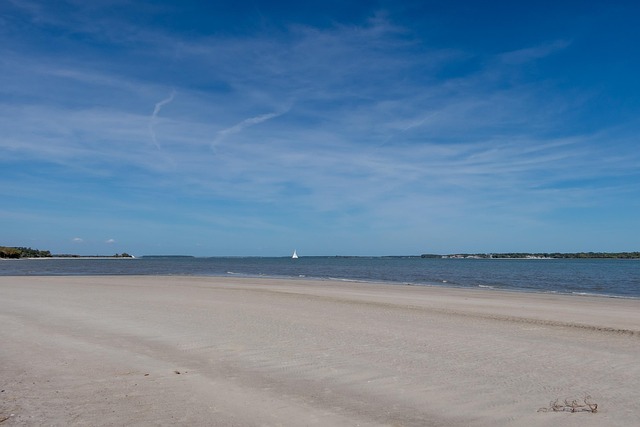 Free Sailboat Beach photo and picture
