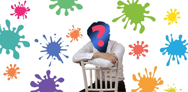 Free man face psychosis illustration
