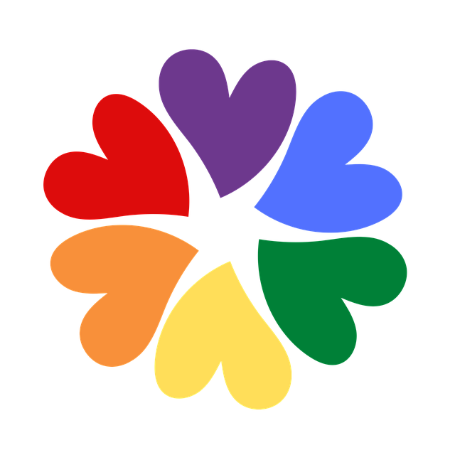 Hjerter, Lgbtq, Regnbue, Flerfarvet