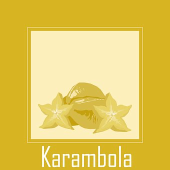 Karambolen, Stern Früchte, Früchte