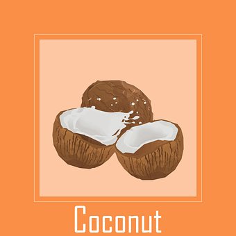 Kokosnüsse, Früchte, Tropische Früchte