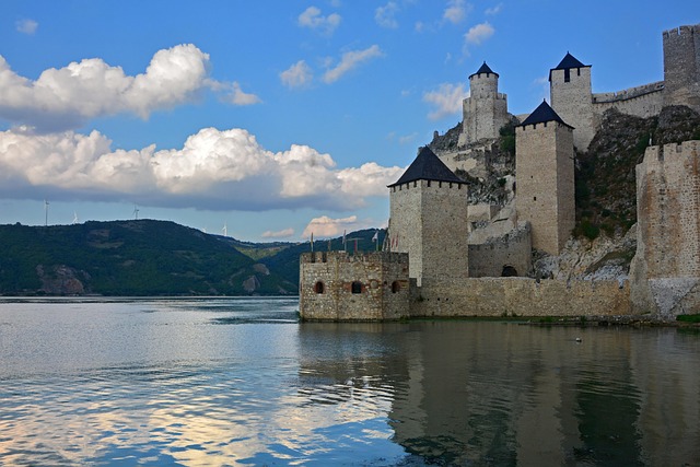 Slot, Golubak Fæstning, Donau -Floden
