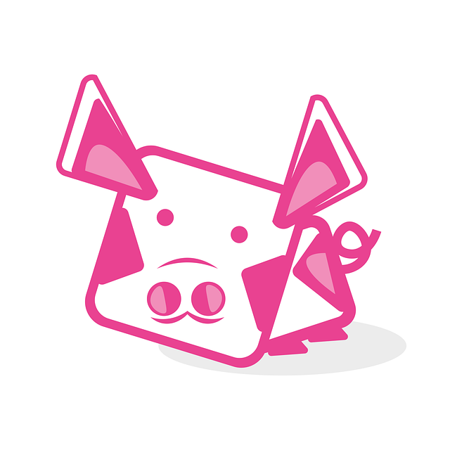 Free pig farm animal vector
