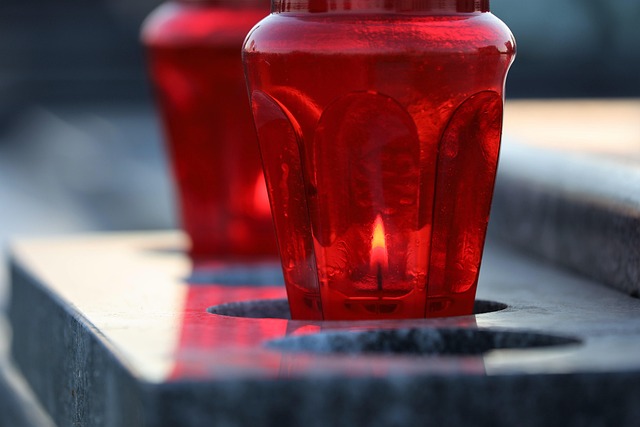 Free Two Candles Red Candles photo and picture