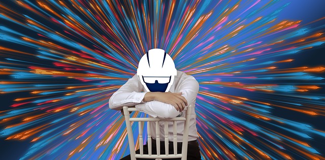 Free man face head illustration