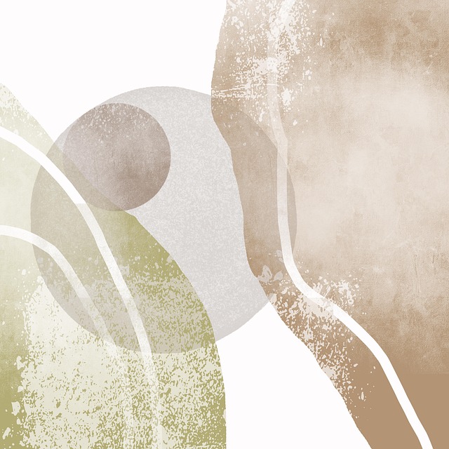 Free drawing boho background illustration