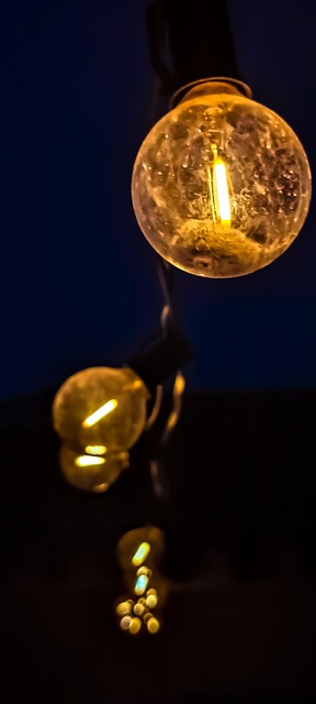 Gloeilamp, Licht, Vervagen, Nacht