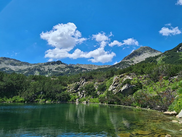 Pirin, Bulgarien, See, Wolken, Sommer