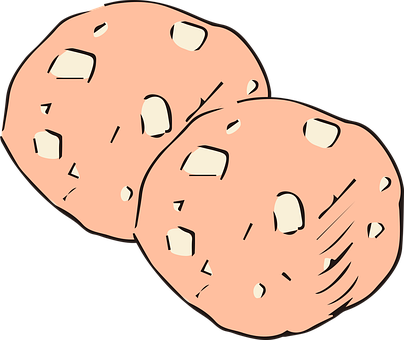 Cookies, Pečivo, Salámu, Pizza, Klobása