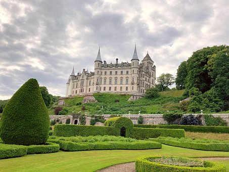 Castelo Dunrobin, Escócia, Castelo, Sul