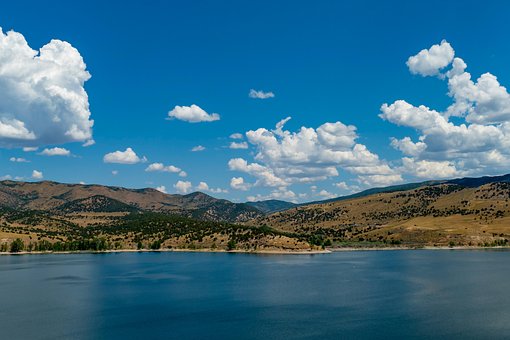 See, Natur, Landschaft, Himmel, Wolken
