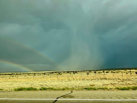 Free Storm Rainbow photo and picture