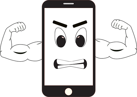 Mobil Med Arme, Smartphone