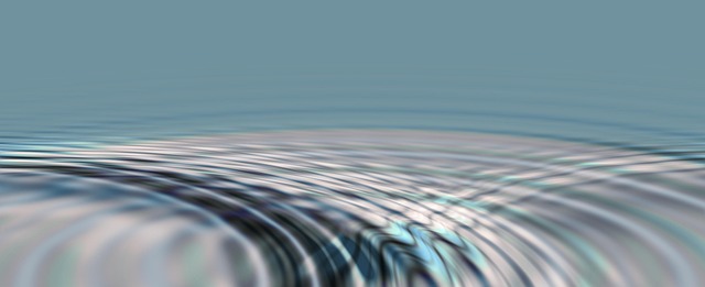 Free waves circles water waves illustration